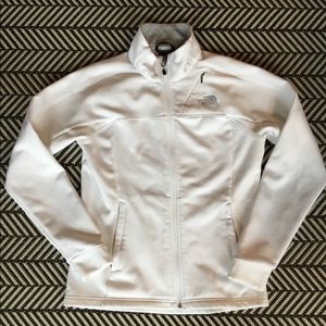 White North Face Coat (M)